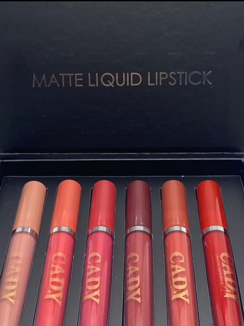 Liquid Matte Lipstick MAGIC Box RED Rainbow