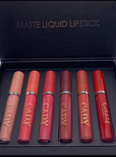 Liquid Matte Lipstick MAGIC Box RED Rainbow